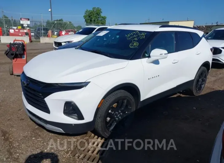 CHEVROLET BLAZER 2021 vin 3GNKBBRA9MS506376 from auto auction Iaai