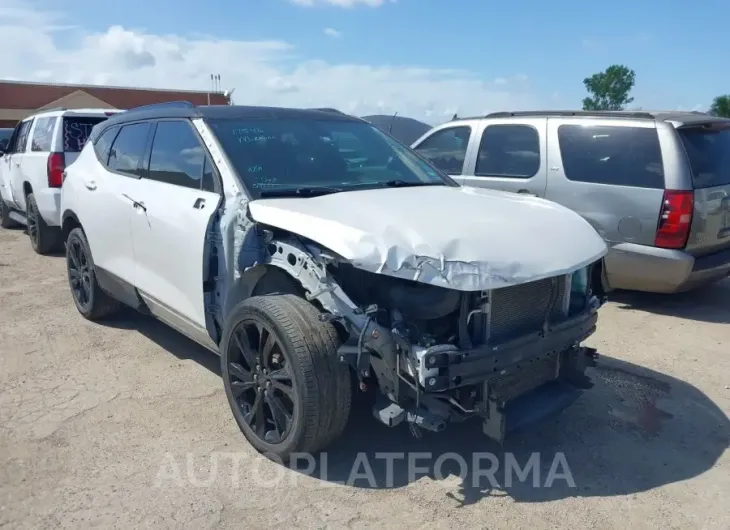 CHEVROLET BLAZER 2020 vin 3GNKBERS1LS670858 from auto auction Iaai