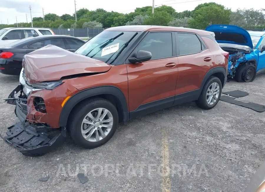 CHEVROLET TRAILBLAZER 2021 vin KL79MMS20MB134726 from auto auction Iaai