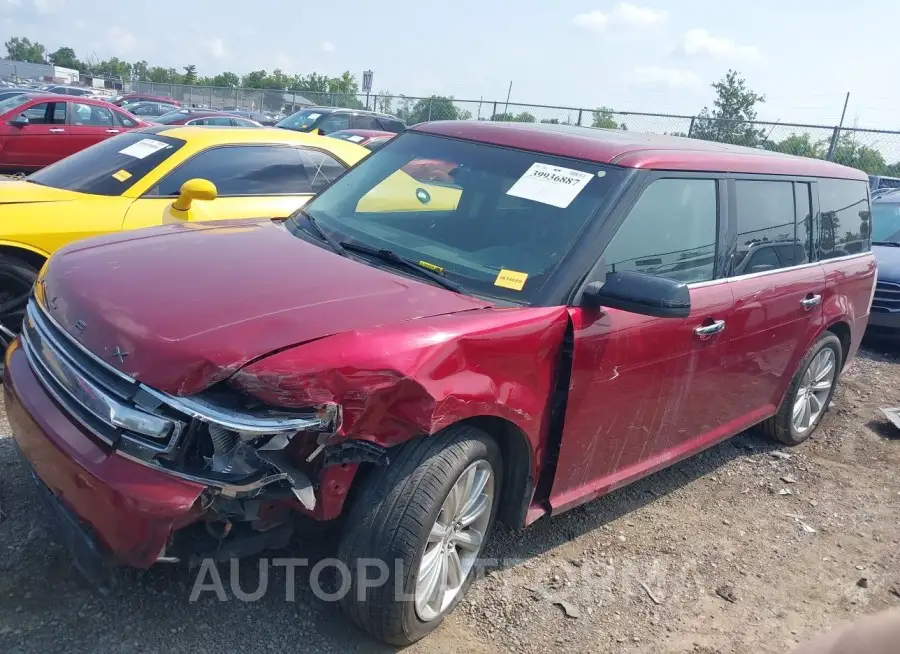 FORD FLEX 2016 vin 2FMGK5C87GBA06437 from auto auction Iaai