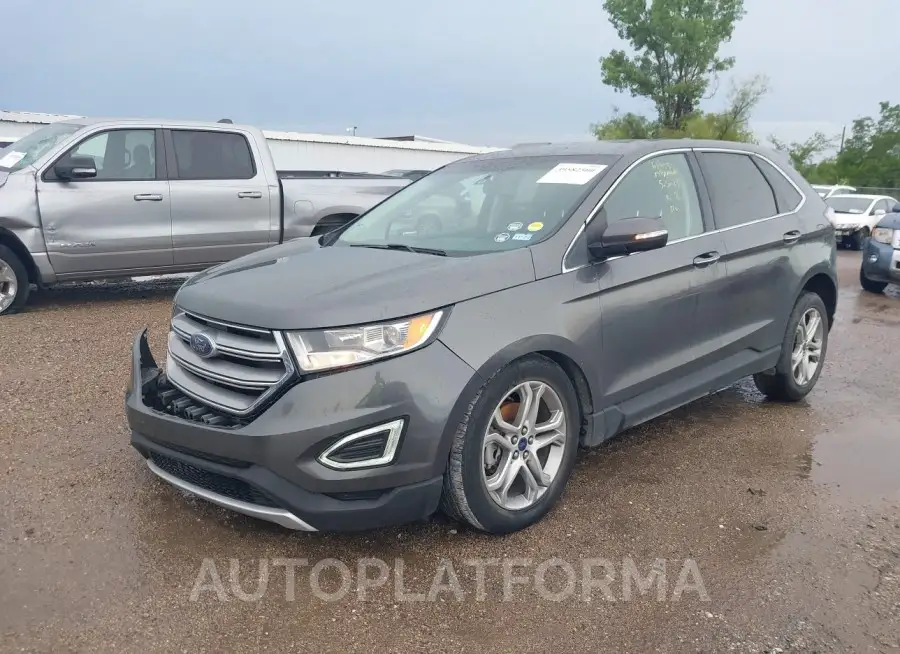 FORD EDGE 2017 vin 2FMPK3K97HBB12399 from auto auction Iaai