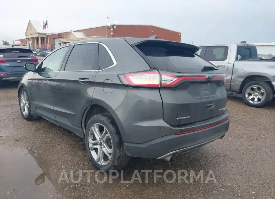 FORD EDGE 2017 vin 2FMPK3K97HBB12399 from auto auction Iaai