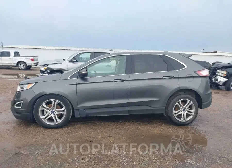 FORD EDGE 2017 vin 2FMPK3K97HBB12399 from auto auction Iaai