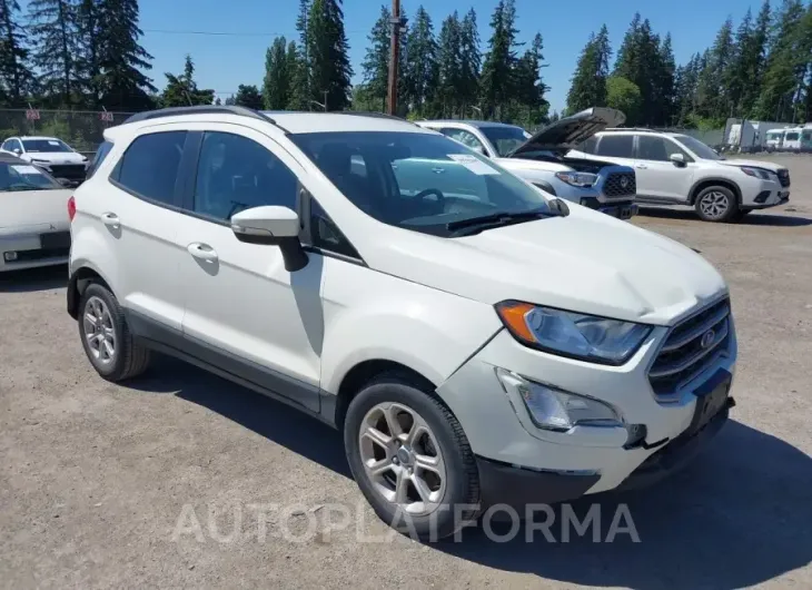 FORD ECOSPORT 2020 vin MAJ3S2GE0LC347406 from auto auction Iaai