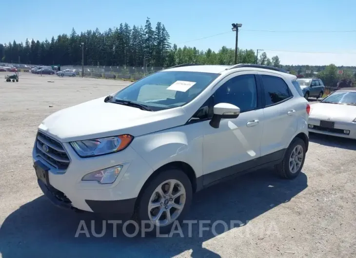 FORD ECOSPORT 2020 vin MAJ3S2GE0LC347406 from auto auction Iaai