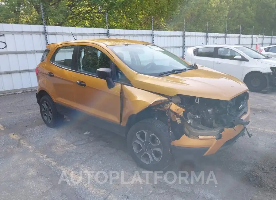 FORD ECOSPORT 2022 vin MAJ6S3FL4NC464654 from auto auction Iaai