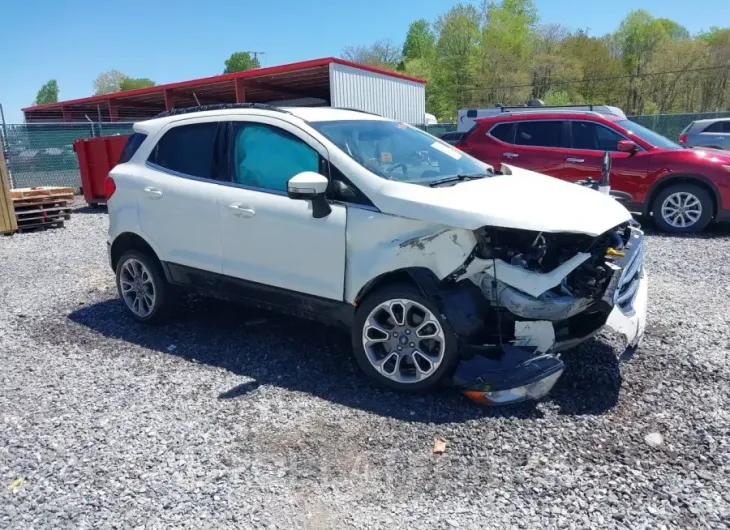 FORD ECOSPORT 2021 vin MAJ6S3KL0MC411809 from auto auction Iaai