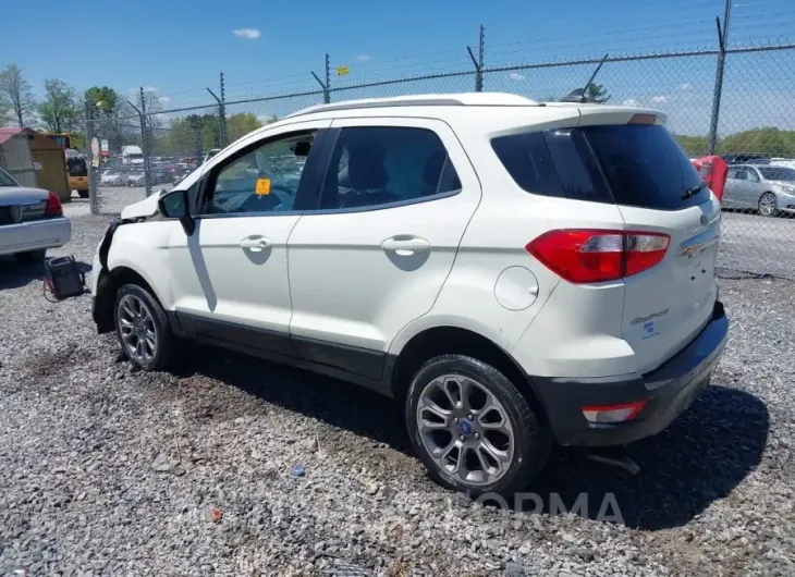 FORD ECOSPORT 2021 vin MAJ6S3KL0MC411809 from auto auction Iaai