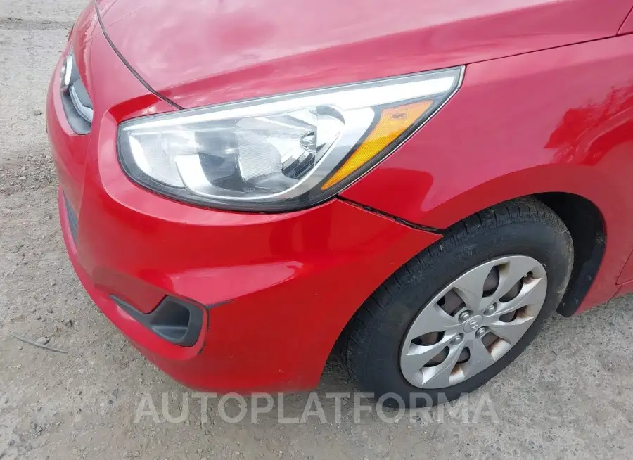 HYUNDAI ACCENT 2016 vin KMHCT4AE7GU074181 from auto auction Iaai