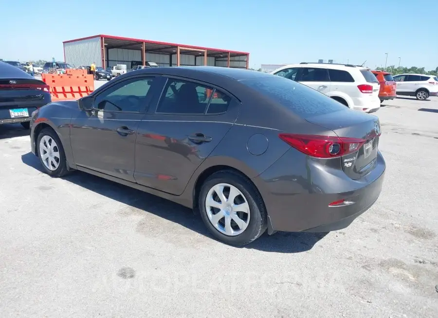 MAZDA MAZDA3 2015 vin 3MZBM1U72FM192017 from auto auction Iaai