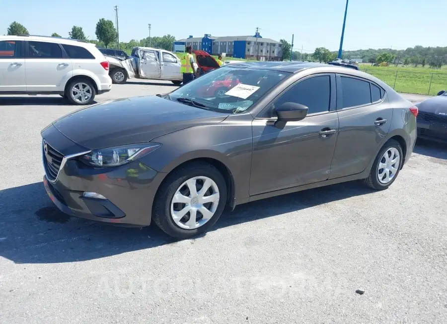 MAZDA MAZDA3 2015 vin 3MZBM1U72FM192017 from auto auction Iaai