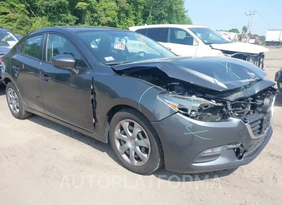 MAZDA MAZDA3 2017 vin JM1BN1U7XH1101611 from auto auction Iaai