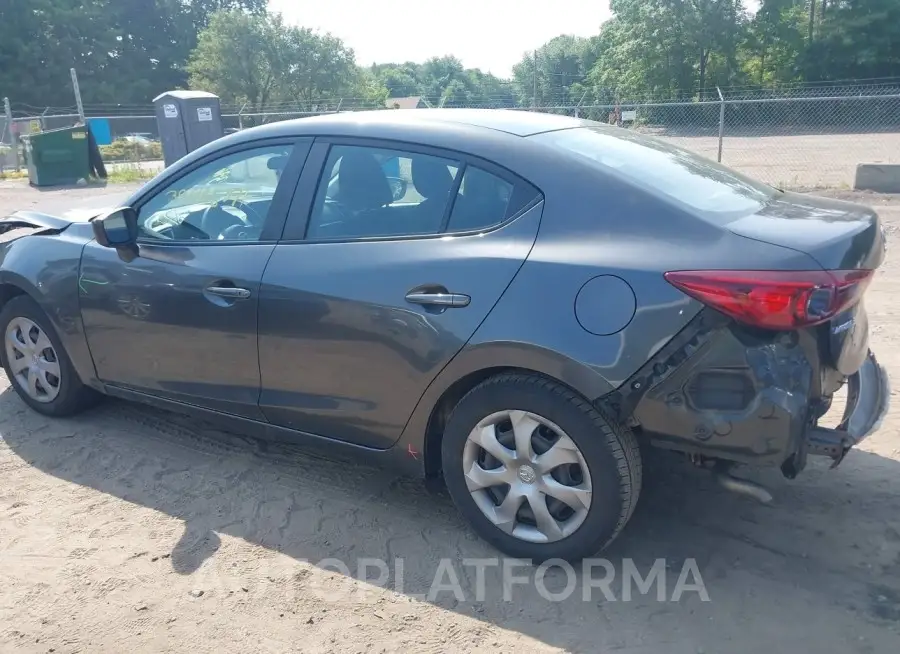 MAZDA MAZDA3 2017 vin JM1BN1U7XH1101611 from auto auction Iaai