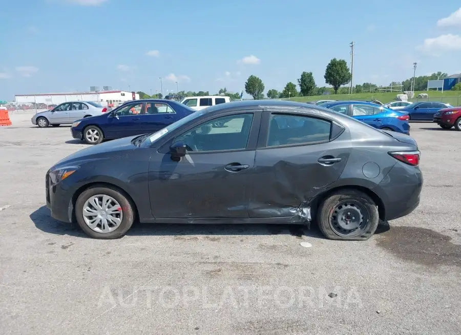 TOYOTA YARIS 2020 vin 3MYDLBYV8LY715947 from auto auction Iaai