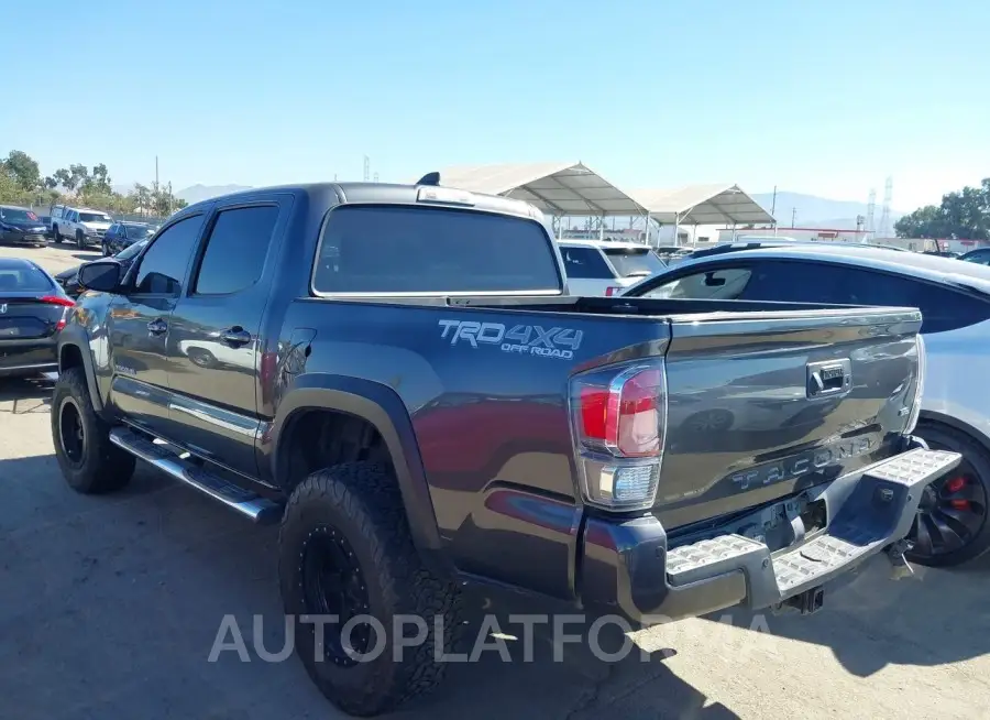 TOYOTA TACOMA 2020 vin 3TMCZ5AN6LM355508 from auto auction Iaai