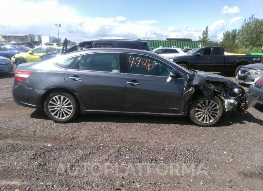 TOYOTA AVALON HYBRID 2015 vin 4T1BD1EB7FU038299 from auto auction Iaai