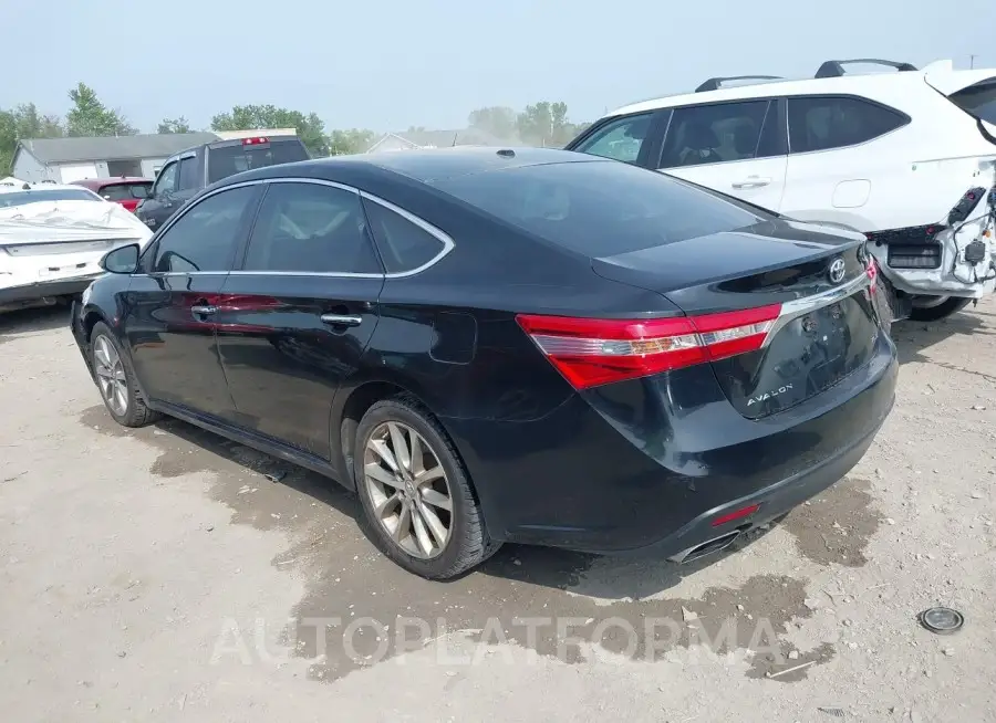 TOYOTA AVALON 2015 vin 4T1BK1EBXFU189496 from auto auction Iaai