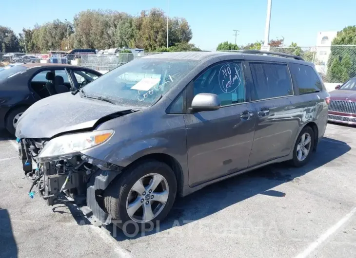 TOYOTA SIENNA 2019 vin 5TDKZ3DC1KS970203 from auto auction Iaai