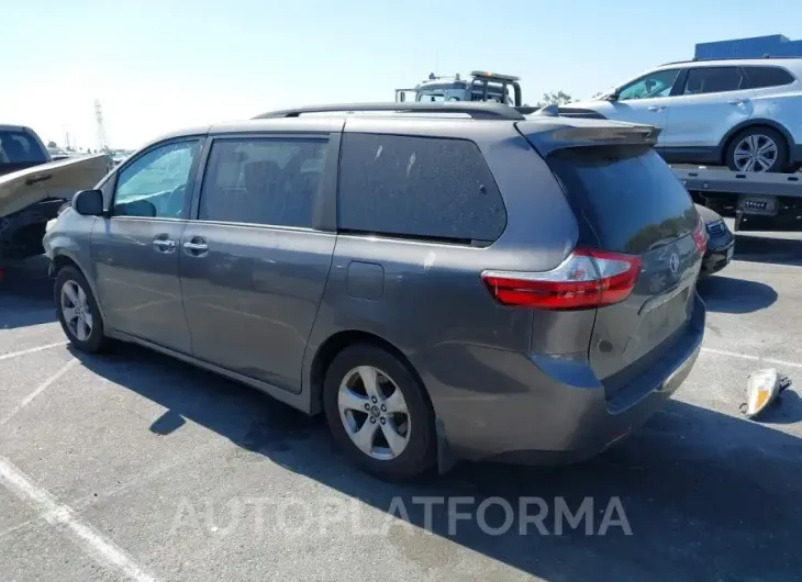 TOYOTA SIENNA 2019 vin 5TDKZ3DC1KS970203 from auto auction Iaai