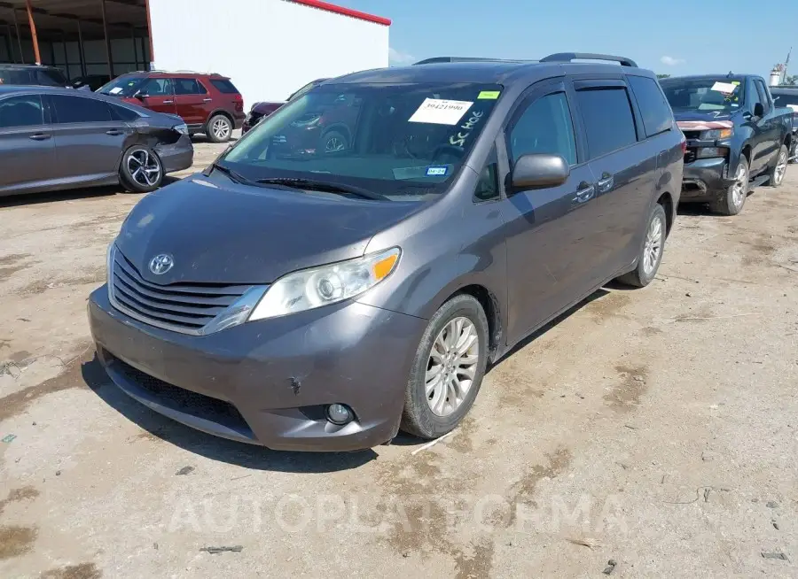 TOYOTA SIENNA 2016 vin 5TDYK3DC1GS708767 from auto auction Iaai