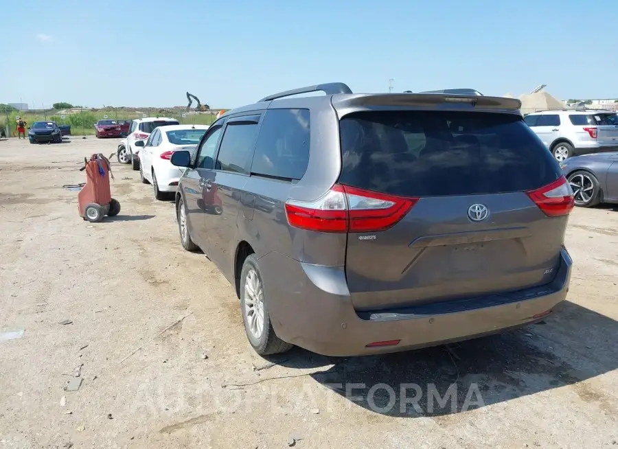 TOYOTA SIENNA 2016 vin 5TDYK3DC1GS708767 from auto auction Iaai