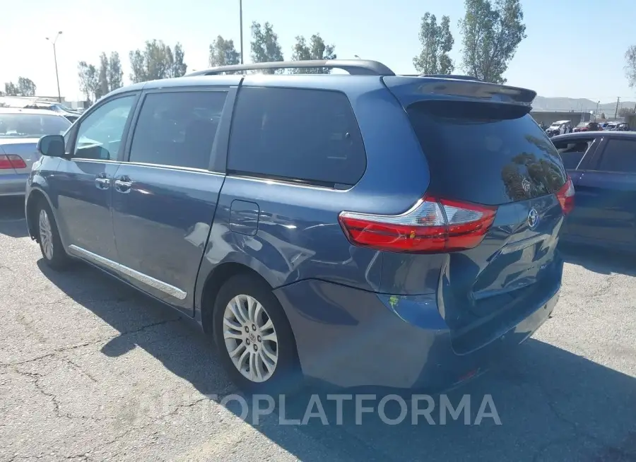 TOYOTA SIENNA 2015 vin 5TDYK3DC8FS635590 from auto auction Iaai