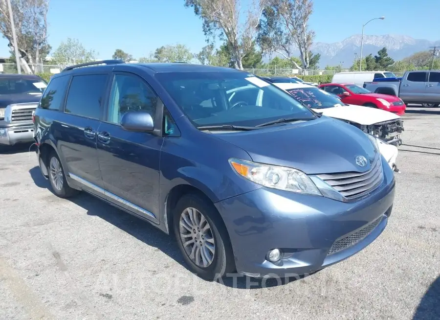 TOYOTA SIENNA 2015 vin 5TDYK3DC8FS635590 from auto auction Iaai