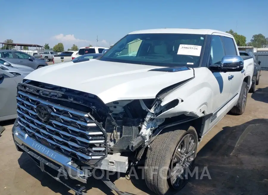 TOYOTA TUNDRA HYBRID 2022 vin 5TFVC5DB5NX004632 from auto auction Iaai