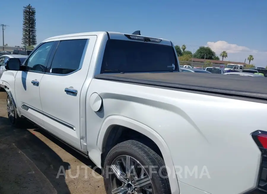 TOYOTA TUNDRA HYBRID 2022 vin 5TFVC5DB5NX004632 from auto auction Iaai