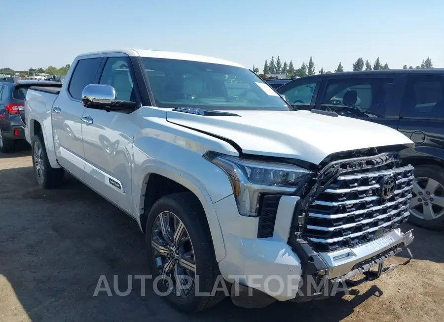 TOYOTA TUNDRA HYBRID 2022 vin 5TFVC5DB5NX004632 from auto auction Iaai