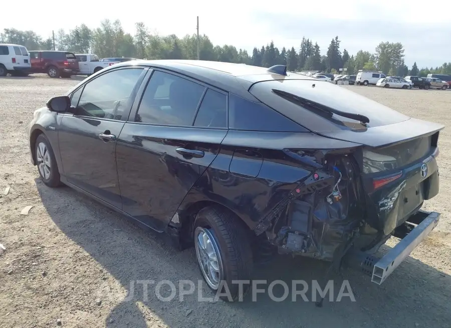 TOYOTA PRIUS 2021 vin JTDL9MFU1M3024624 from auto auction Iaai