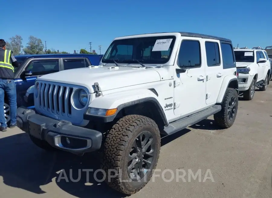 JEEP WRANGLER UNLIMITED 2021 vin 1C4HJXEN6MW626068 from auto auction Iaai