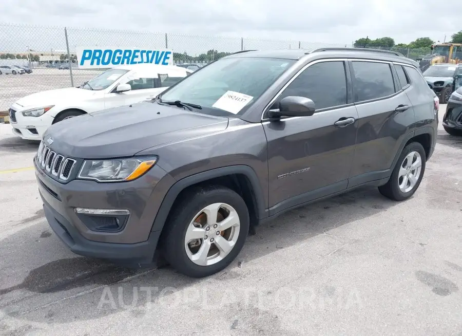 JEEP COMPASS 2020 vin 3C4NJCBB9LT121183 from auto auction Iaai