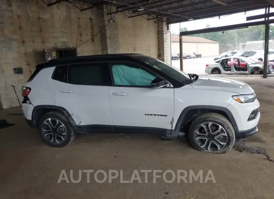 JEEP COMPASS 2022 vin 3C4NJDCBXNT162834 from auto auction Iaai