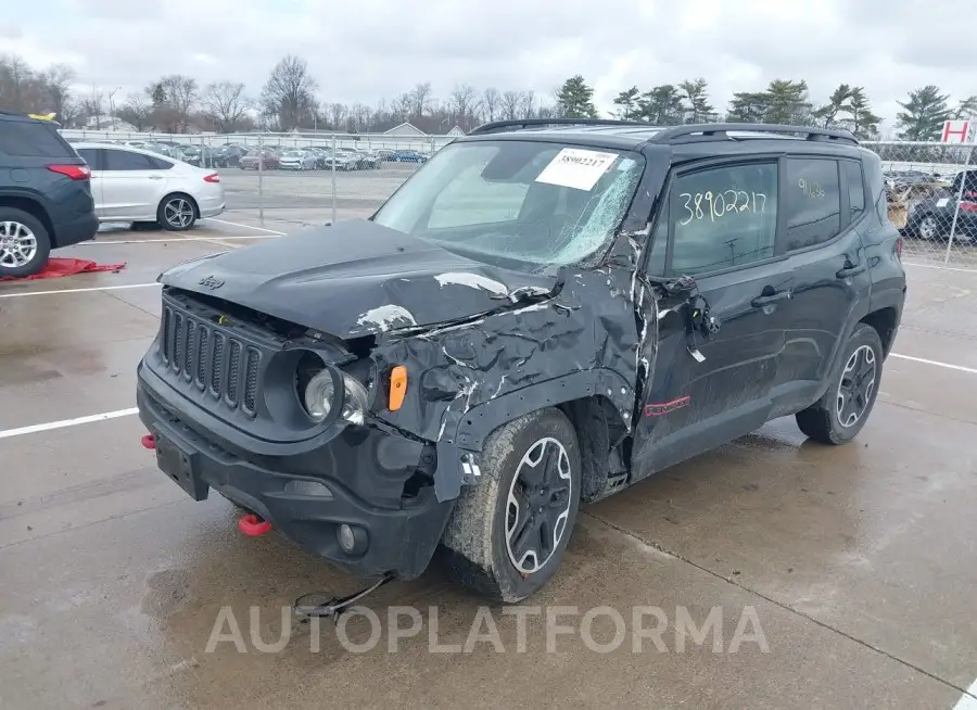 JEEP RENEGADE 2017 vin ZACCJBCBXHPF92239 from auto auction Iaai