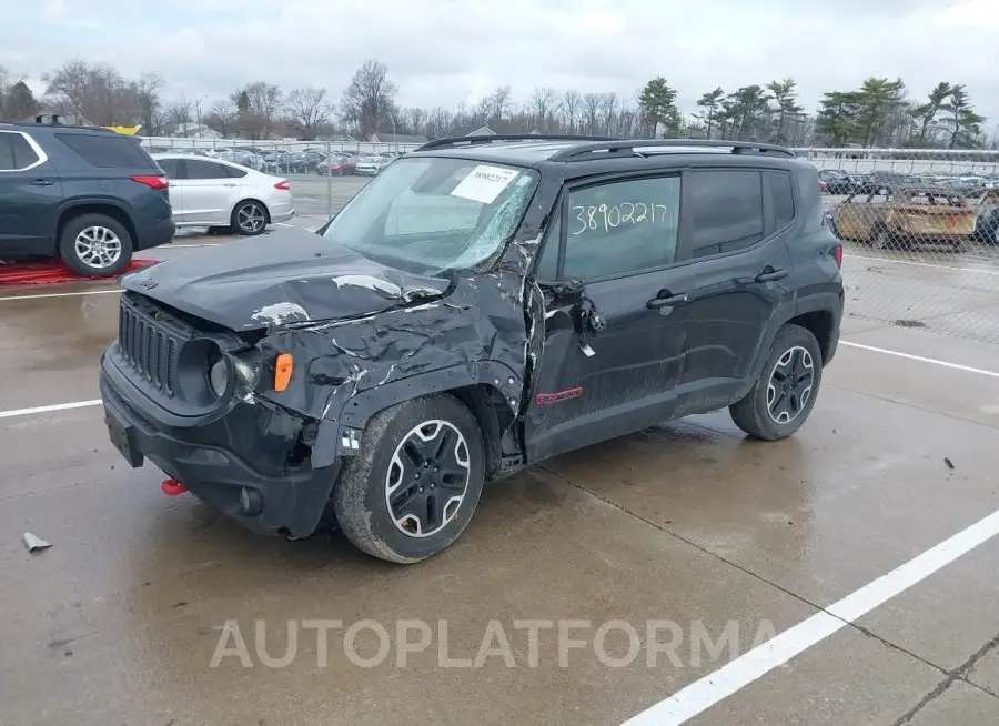 JEEP RENEGADE 2017 vin ZACCJBCBXHPF92239 from auto auction Iaai