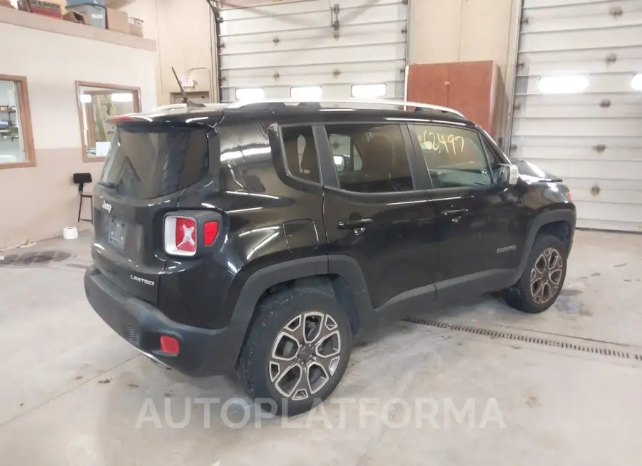 JEEP RENEGADE 2016 vin ZACCJBDT5GPD27816 from auto auction Iaai