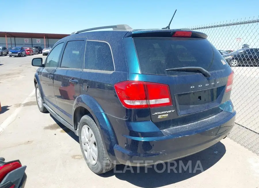 DODGE JOURNEY 2015 vin 3C4PDCAB0FT595643 from auto auction Iaai