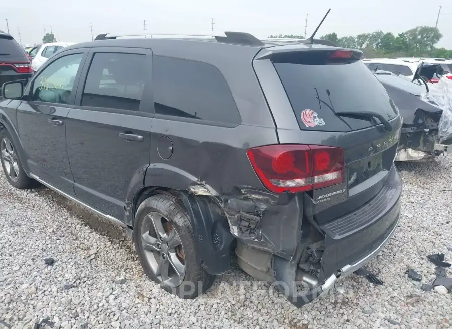 DODGE JOURNEY 2017 vin 3C4PDDGG7HT578222 from auto auction Iaai