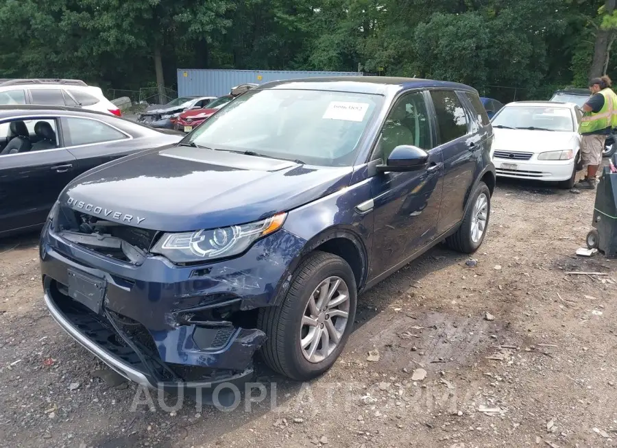 LAND ROVER DISCOVERY SPORT 2016 vin SALCR2BG9GH579471 from auto auction Iaai