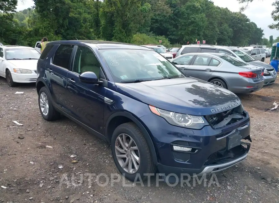 LAND ROVER DISCOVERY SPORT 2016 vin SALCR2BG9GH579471 from auto auction Iaai