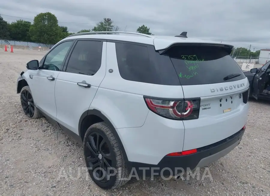 LAND ROVER DISCOVERY SPORT 2016 vin SALCT2BG3GH626799 from auto auction Iaai