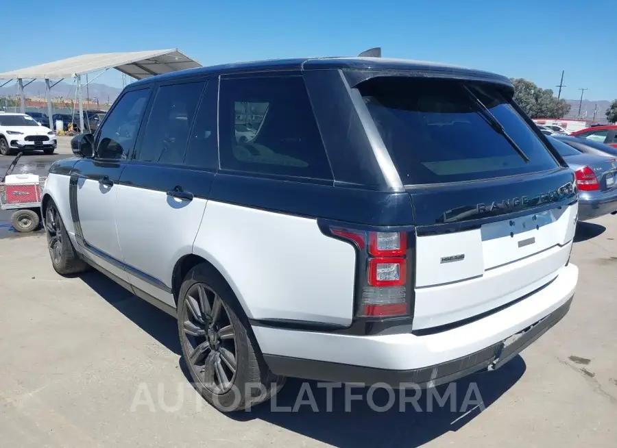 LAND ROVER RANGE ROVER 2017 vin SALGS2FK8HA326995 from auto auction Iaai