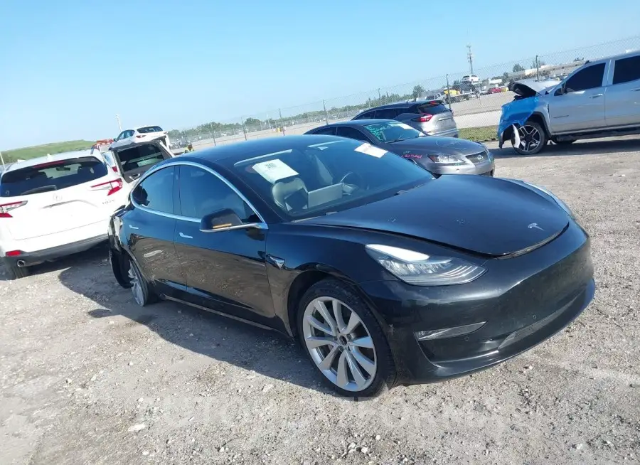 TESLA MODEL 3 2018 vin 5YJ3E1EA8JF048466 from auto auction Iaai