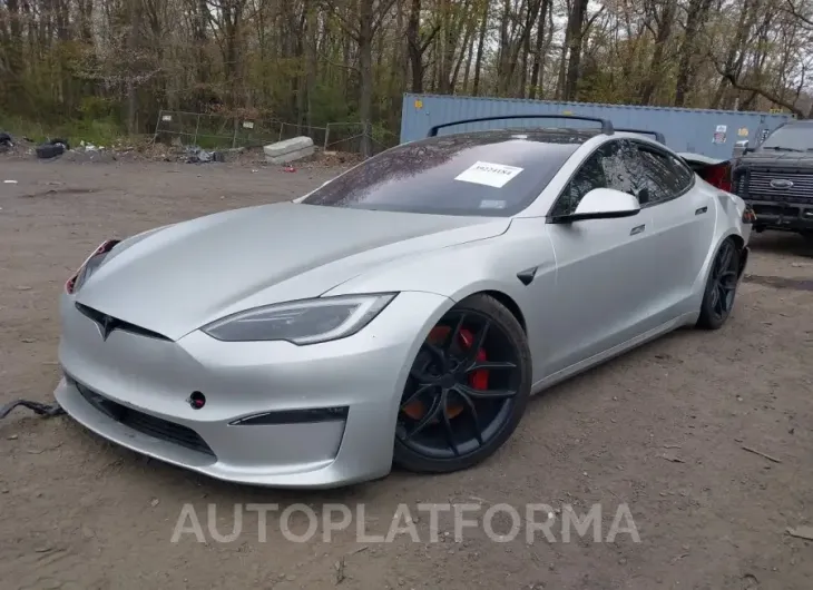 TESLA MODEL S 2022 vin 5YJSA1E56NF487004 from auto auction Iaai