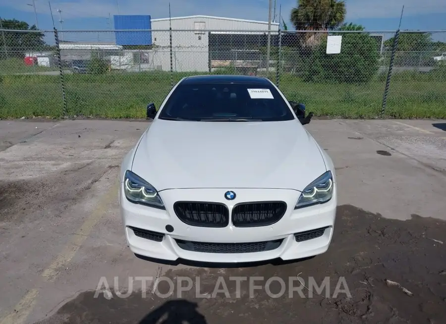 BMW 640I 2016 vin WBA6H1C53GD932936 from auto auction Iaai