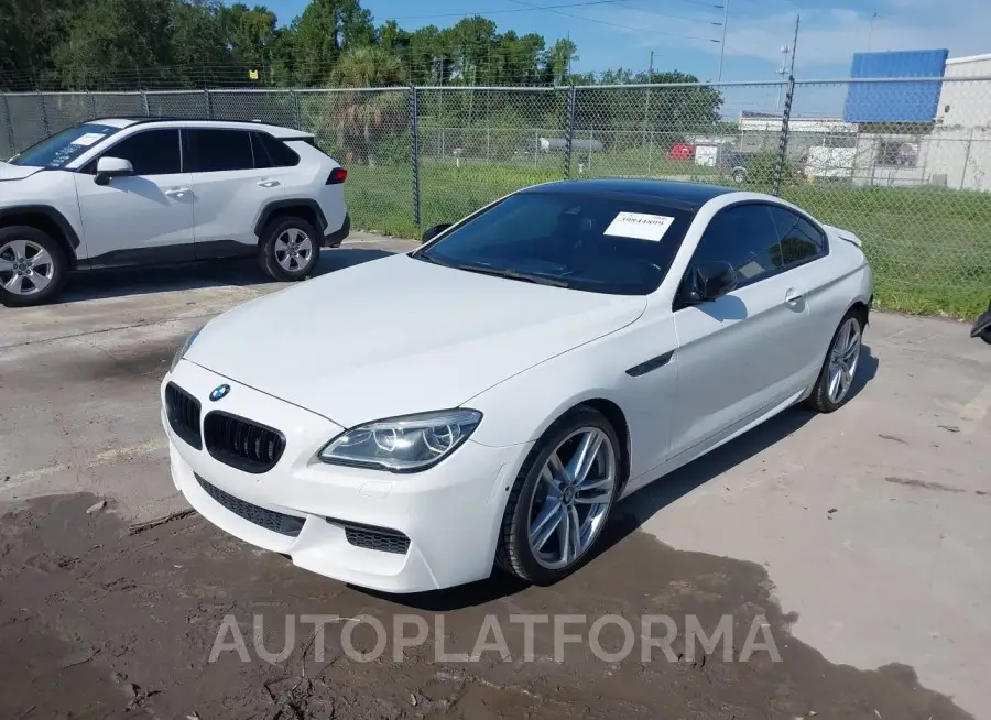 BMW 640I 2016 vin WBA6H1C53GD932936 from auto auction Iaai