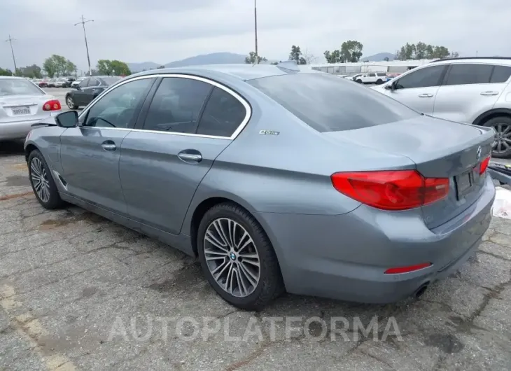 BMW 530E 2018 vin WBAJA9C58JB252658 from auto auction Iaai