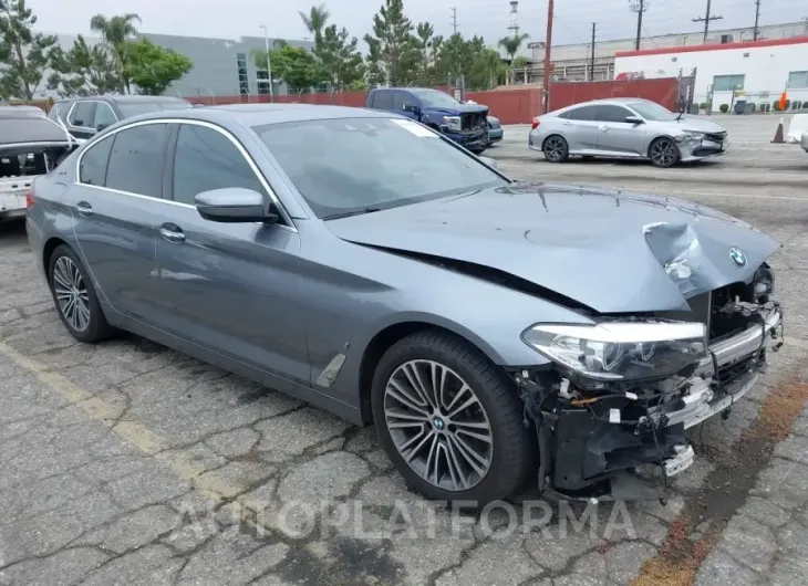 BMW 530E 2018 vin WBAJA9C58JB252658 from auto auction Iaai