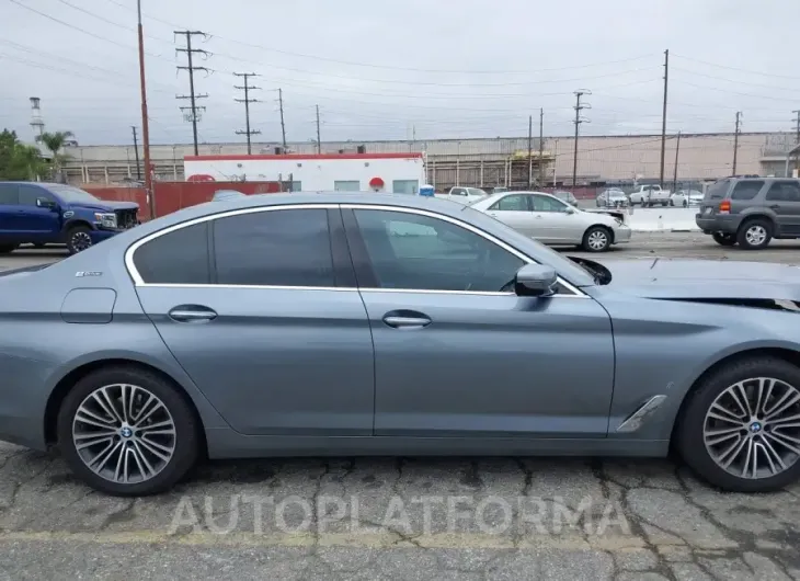 BMW 530E 2018 vin WBAJA9C58JB252658 from auto auction Iaai